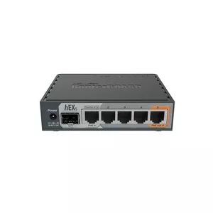 Mikrotik hEX S ar vadiem pievienojams rūteris Tīkls Gigabit Ethernet Melns