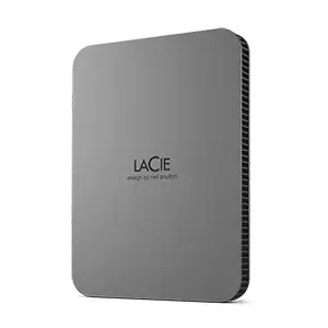 LaCie Mobile Drive Secure ārējais cietais disks 2 TB Pelēks