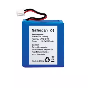 Safescan LB-105 uzlādējamā baterija Litija jons 600 mAh 10,8 V