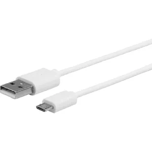 eSTUFF ES603007 USB кабель 1 m USB 2.0 USB A Micro-USB B Белый