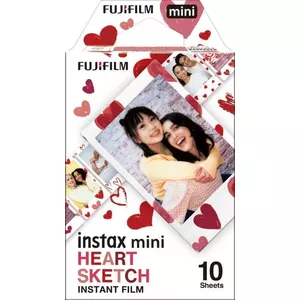 Fujifilm Instax mini tūlītējas attīstīšanas filma 10 pcs 54 x 86 mm