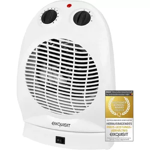 Exquisit HL 32027, ventilatora sildītājs (balts)