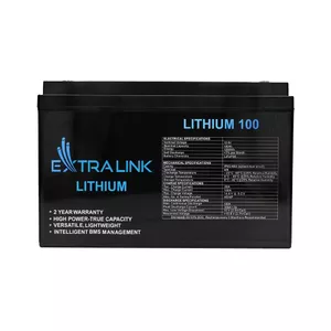 Extralink EX.30455 промышленная аккумуляторная батарея Литий-железо-фосфатный (LiFePO4) 100000 mAh 12,8 V