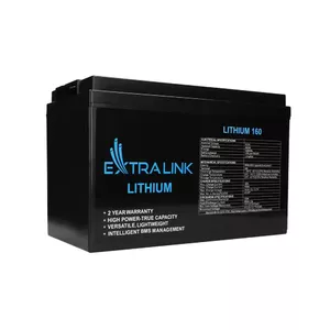 Extralink EX.30462 промышленная аккумуляторная батарея Литий-железо-фосфатный (LiFePO4) 160000 mAh 12,8 V
