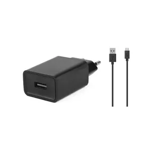 CoreParts 12W USB Power Adapter Черный Кабель переменного тока Для помещений