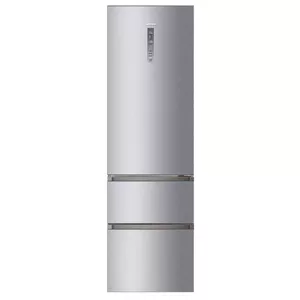 Haier A3FE737CMJ fridge-freezer Freestanding 350 L E Stainless steel
