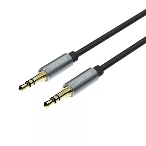 UNITEK Y-C922ABK аудио кабель 1,5 m 3,5 мм Черный, Серый