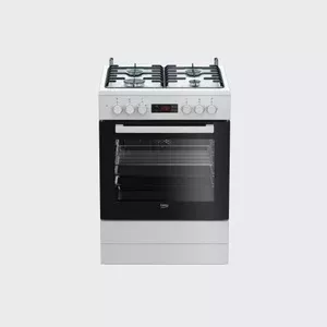 Beko FSM62320DWS кухонная плита Отдельностоящая плита для готовки Газовый Белый