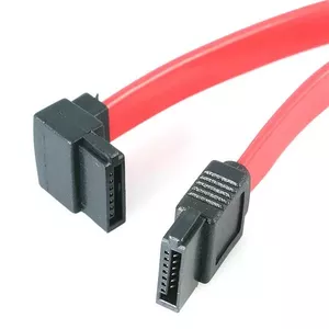 StarTech.com SATA12LA1 кабель SATA 0,3048 m Красный