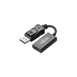 Fujitsu S26391-F6055-L212 video kabeļu aksesuārs 0,15 m DisplayPort 1.2 HDMI 2.0 Melns