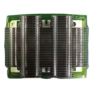 DELL 412-AAMF система охлаждения компьютера Процессор Heatsink/Radiatior Черный, Зеленый, Серебристый