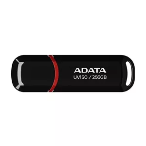 ADATA UV150 USB zibatmiņa 256 GB USB Type-A 3.2 Gen 1 (3.1 Gen 1) Melns