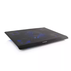 Modecom SILENT FAN MC-CF15 подставка с охлаждением для ноутбука 43,2 cm (17") Черный