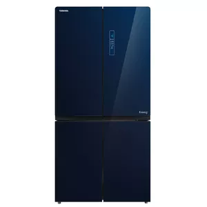 Toshiba GR-RF840WE-PGS side-by-side холодильник Отдельно стоящий 636 L F Синий