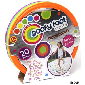 GOOFY FOOT lēkšanas spēle Hopscotch, 56005