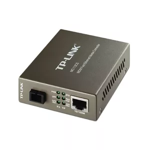 TP-Link MC112CS tīlkla mediju pārveidotājs 1000 Mbit/s 1550 nm Melns