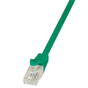 LogiLink 0.25m Cat.5e U/UTP сетевой кабель Зеленый 0,25 m Cat5e U/UTP (UTP)