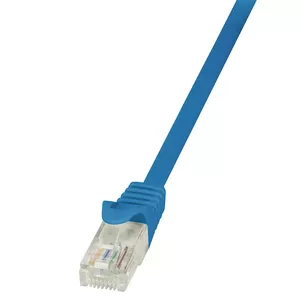 LogiLink 0.25m Cat.5e U/UTP сетевой кабель Синий 0,25 m Cat5e U/UTP (UTP)
