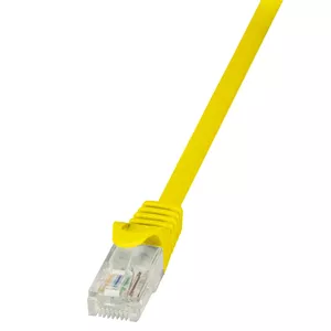 LogiLink 1m Cat.5e U/UTP сетевой кабель Желтый Cat5e U/UTP (UTP)