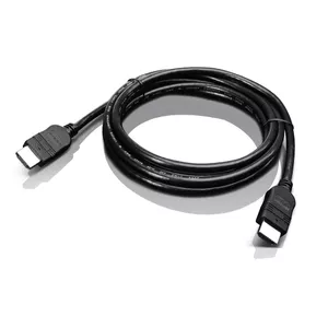 Lenovo 2.0m HDMI HDMI kabelis 2 m HDMI Type A (Standard) Melns