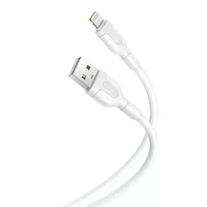 Кабель USB - Lightning XO NB212 2.1A (белый)