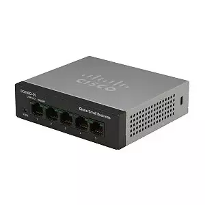 Cisco Small Business SF110D-05 Неуправляемый L2 Fast Ethernet (10/100) Черный