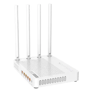 TOTOLINK A702R-V4 беспроводной маршрутизатор Быстрый Ethernet Двухдиапазонный (2,4Ггц/5Ггц) Белый