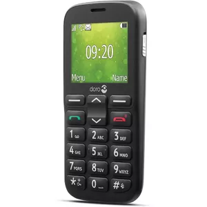 Doro 1380 6,1 cm (2.4") 97 g Черный Телефон для пожилых людей