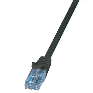 LogiLink CP3053U tīkla kabelis Melns 2 m Cat6a U/UTP (UTP)