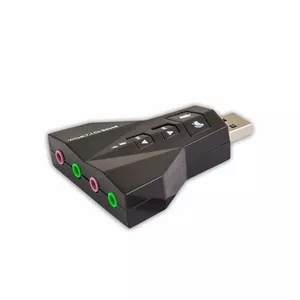 Fusion аудио карта USB | 7.1 | Регулируемая Громкость | Микрофон