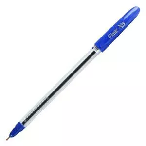 Pildspalva lodīšu X-5 zila 0.6,  Flair