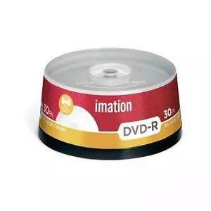 Imation 73000019619 kompaktdisks DVD 4,7 GB DVD-R 30 pcs