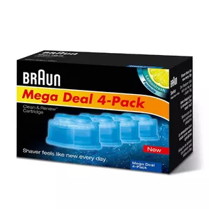 Braun Refills 4 Pack Clean CCR4 3+1