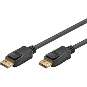 Goobay 68798 DisplayPort кабель 1 m Черный