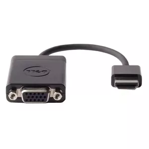 DELL DAUBNBC084 video kabeļu aksesuārs 0,17 m HDMI VGA (D-Sub) Melns