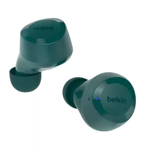 Belkin SoundForm Bolt Гарнитура Беспроводной Вкладыши Звонки/Музыка/Спорт/На каждый день Bluetooth Зеленовато-голубой