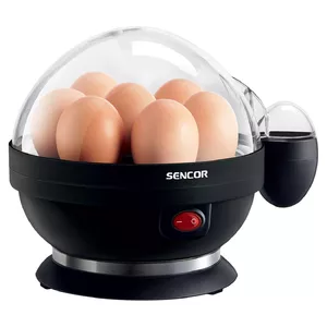 Sencor SEG 710BP olu vārāmais 7 ola(-s) 380 W Melns, Caurspīdīgs
