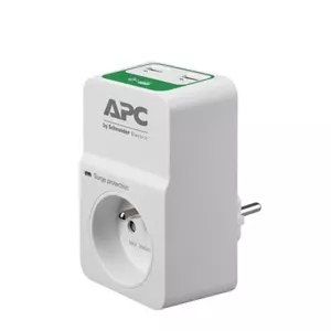 APC PM1WU2-FR сетевой фильтр Белый 1 розетка(и) 230 V