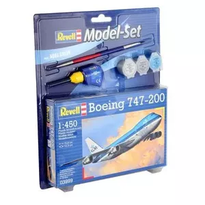 Revell Boeing 747-200 Fixed-wing aircraft model Сборочный комплект 1:450