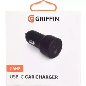 Griffin - Auto lādētājs - USB-C - 15W 3A (GP-021-BLK)