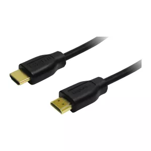 Logilink HDMI A vīrietis - HDMI A vīrietis, 1,4 V 1,5 m, melns, savienojuma kabelis