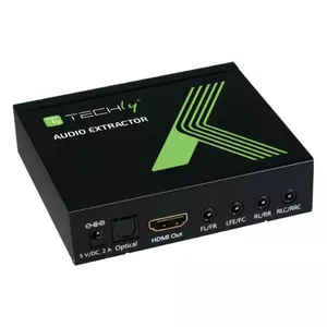 Techly IDATA HDMI-EA74K audio pārveidotājs Melns
