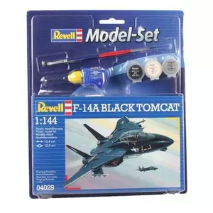 Revell F-14A Black Tomcat Fixed-wing aircraft model Сборочный комплект 1:144