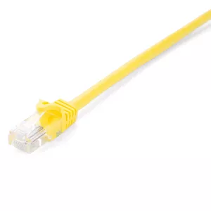 V7 V7CAT6UTP-50C-YLW-1E tīkla kabelis Dzeltens 0,5 m Cat6 U/UTP (UTP)