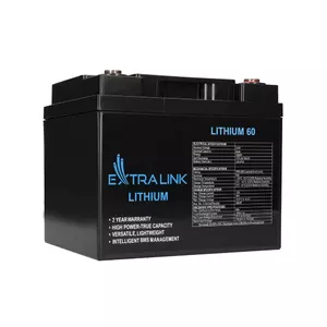Extralink EX.30448 промышленная аккумуляторная батарея Литий-железо-фосфатный (LiFePO4) 60000 mAh 12,8 V