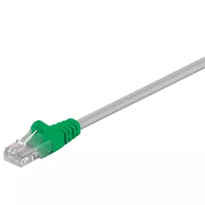 Goobay 68868 tīkla kabelis Zaļš, Pelēks 5 m Cat5e U/UTP (UTP)