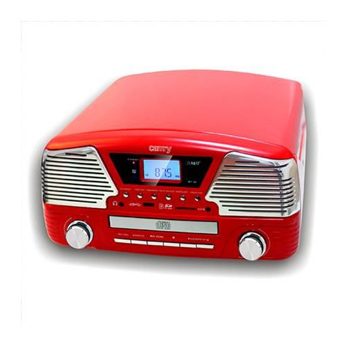 Camry CR 1134 r Turntable with CD/MP3/USB/SD/recording, 3W RMS
